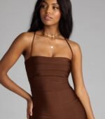 Love Story Loading Lace-Up Midi Dress - Image 3