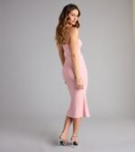 Glow for It Tube Glitter Midi Dress - Image 2