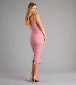 Dripping in Pearls Mesh Midi Dress - Image 2