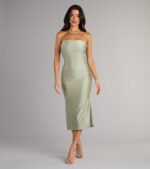 Keep It Sleek Midi Dress - Image 17