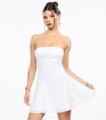 Party Poise Sequin Lace A-Line Dress - Image 3