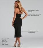 Add Some Flair Ruffle Detail Midi Dress - Image 5