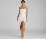 Add Some Flair Ruffle Detail Midi Dress - Image 6