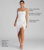 Add Some Flair Ruffle Detail Midi Dress - Image 10