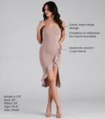 Add Some Flair Ruffle Detail Midi Dress - Image 20
