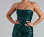 Live It Up Sequin Mini Dress - Image 4