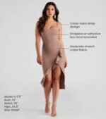 Add Some Flair Ruffle Detail Midi Dress - Image 35