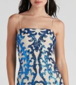 Live It Up Sequin Mini Dress - Image 8