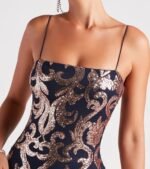 Live It Up Sequin Mini Dress - Image 24