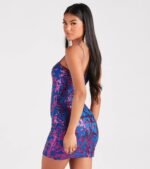 Live It Up Sequin Mini Dress - Image 26