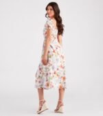 Room To Grow Floral Cutout Midi Dress - Image 2