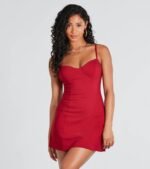 Sealed With Charm Short A-Line Dress - Image 5