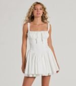 So Darling Woven Drop-Waist Skater Dress - Image 8