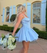So Darling Woven Drop-Waist Skater Dress