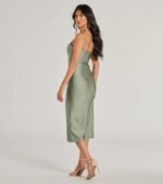 Chic Arrival Cutout Bodycon Midi Dress - Image 2