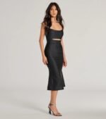 Chic Arrival Cutout Bodycon Midi Dress - Image 8