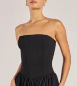 Stylish Moment Drop Waist A-Line Midi Dress - Image 3