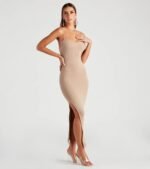 Casually Cool Slit Maxi Dress - Image 3