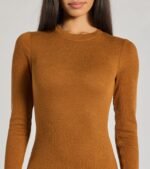 All Things Cozy High Slit Knit Midi Dress - Image 3