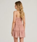 Sweetest Look Ditsy Floral Chiffon Babydoll Dress - Image 2