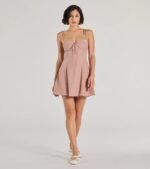 Perfectly Poised Sweetheart Polka Dot A-Line Dress - Image 3