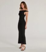 Casual Chic Ruched Ribbed Knit Maxi Dress - Image 8