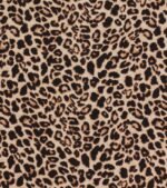 Elevated Leopard Print Woven A-Line Midi Dress - Image 3