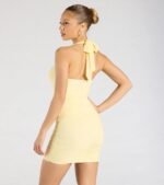 Always Effortless Halter Bodycon Mini Dress - Image 6