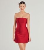 So Your Vibe Strapless A-line Mini Dress - Image 41