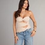Knot Your Average Tube Cutout Crop Top