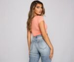 Casual Slay Knit Crop Top - Image 2