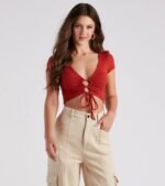 Casual Slay Knit Crop Top - Image 16