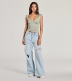 New Fave Cap Sleeve Mid-Length Knit Top - Image 7
