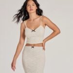 Unforgettable Dream V-Neck Lace Crop Top