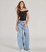 Confident Flirt One-Shoulder Crop Top - Image 18
