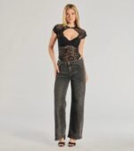 Sultry Glam Cutout Lace Bodysuit - Image 9