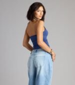 Feel The Vibes Halter V-Neck Crop Top - Image 22