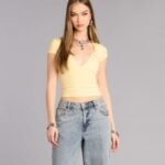 Lowkey Chic Short Sleeve V-Neck Top