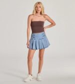 Daytime Perfect Strapless Tube Crop Top - Image 11