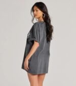 New York Oversized Graphic Tee - Image 2