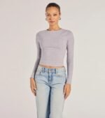 Elevated Staple Open Back Long Sleeve Top - Image 5