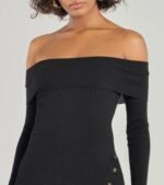Keeping Knit Chic Long Sleeve Midi Dress - Image 7