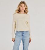 Cozy Factor Ribbed Knit Off-The-Shoulder Sweater - Image 6
