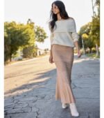 Cozy Factor Ribbed Knit Off-The-Shoulder Sweater - Image 13