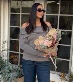 Cozy Factor Ribbed Knit Off-The-Shoulder Sweater - Image 2