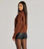 Cozy Staple Ribbed Knit Pullover Sweater - Image 2