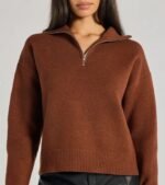 Cozy Staple Ribbed Knit Pullover Sweater - Image 4