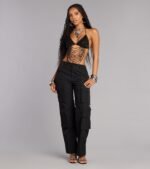 Out For The Day High-Rise Cargo Pants - Image 14