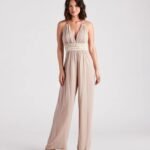Wandering Bliss Halter Crochet Jumpsuit
