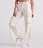 Such A Trendsetter Wide-Leg Cargo Pants - Image 5